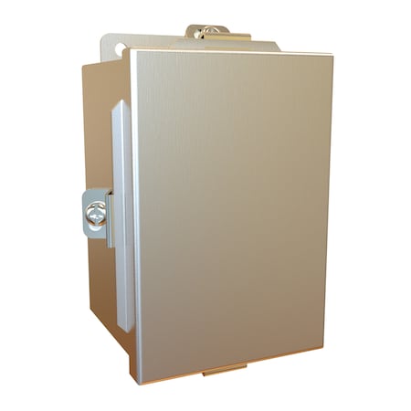 N4X J Box, Lift Off Cover W/Panel, 6 X 4 X 4, 304 SS